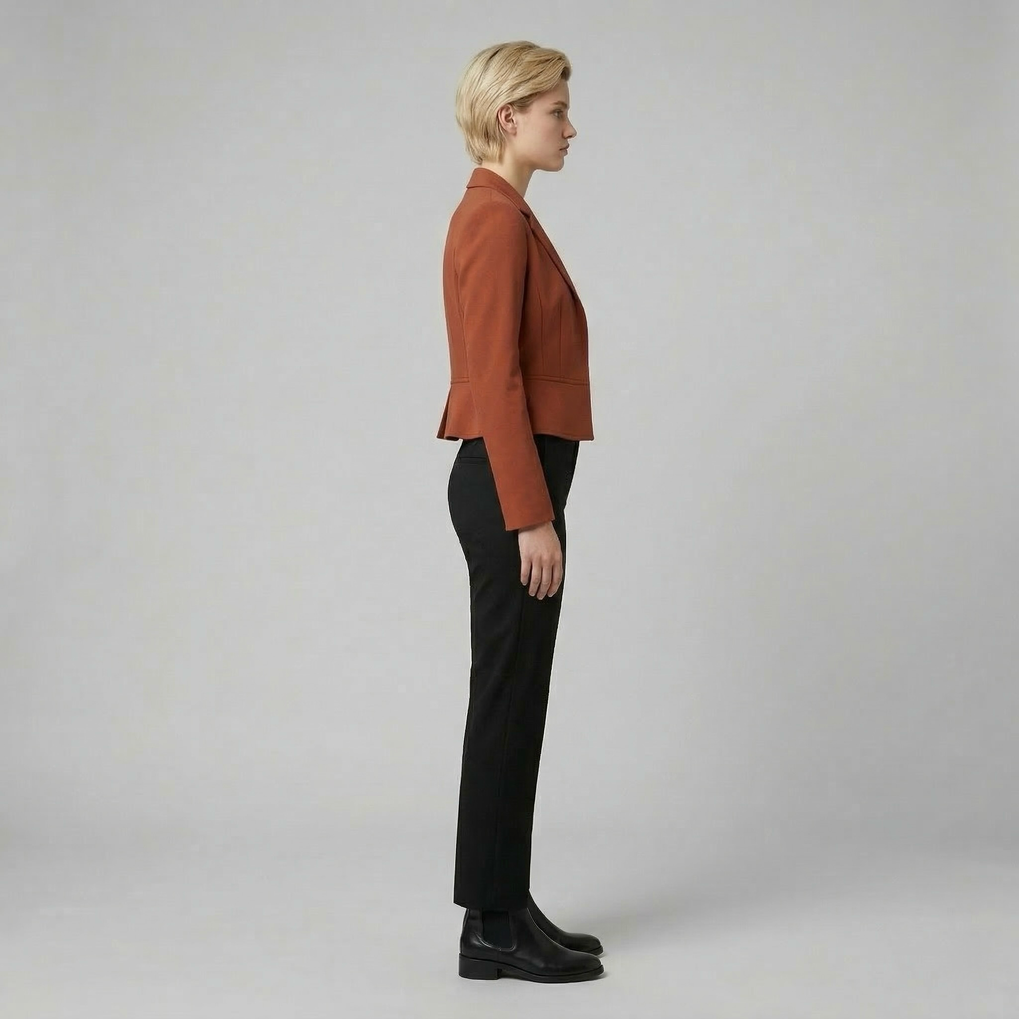 Women's Structured Cropped Blazer