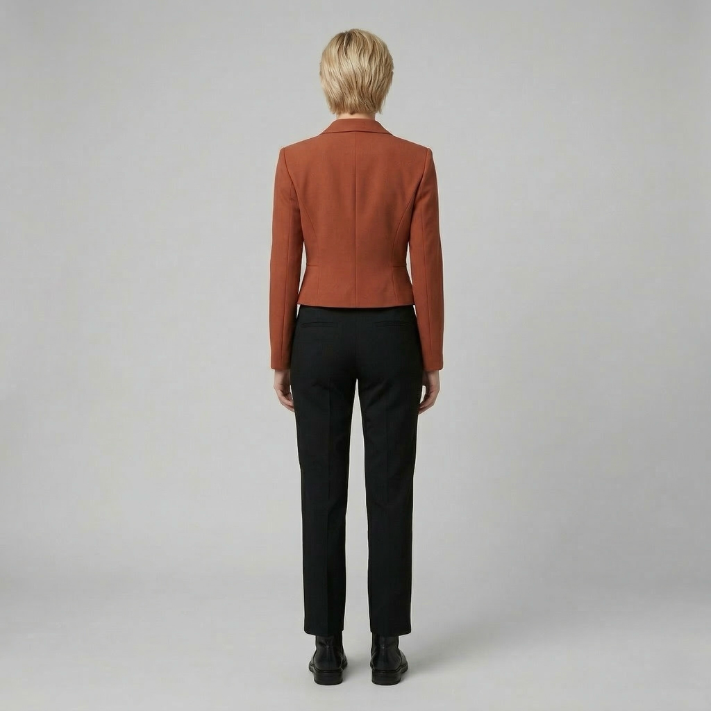 Women's Structured Cropped Blazer