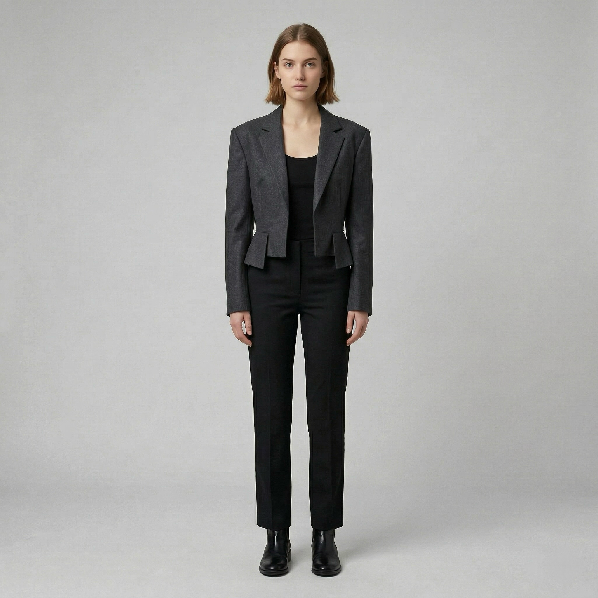 Women's Crisp Cropped Blazer