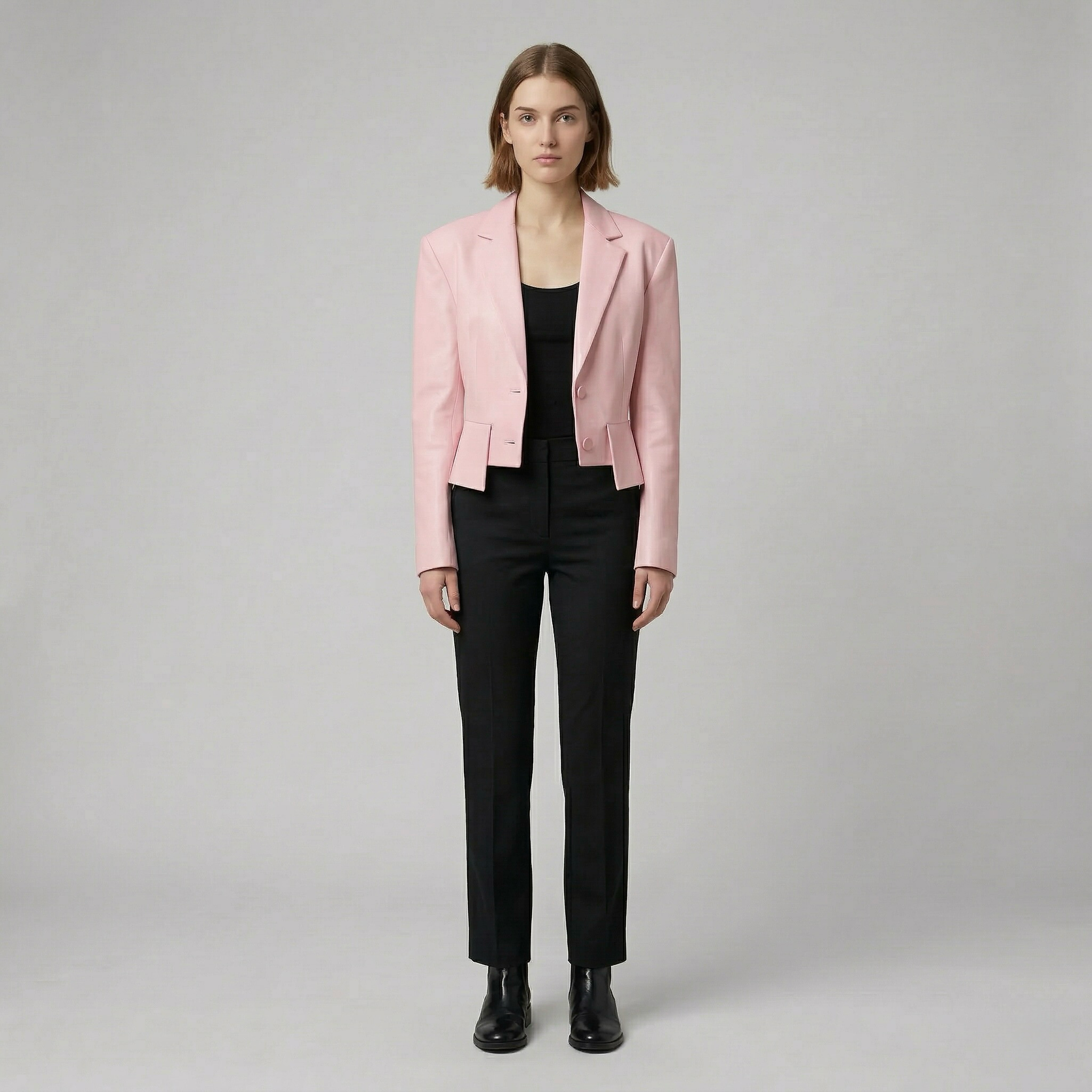 Women's Crisp Cropped Blazer
