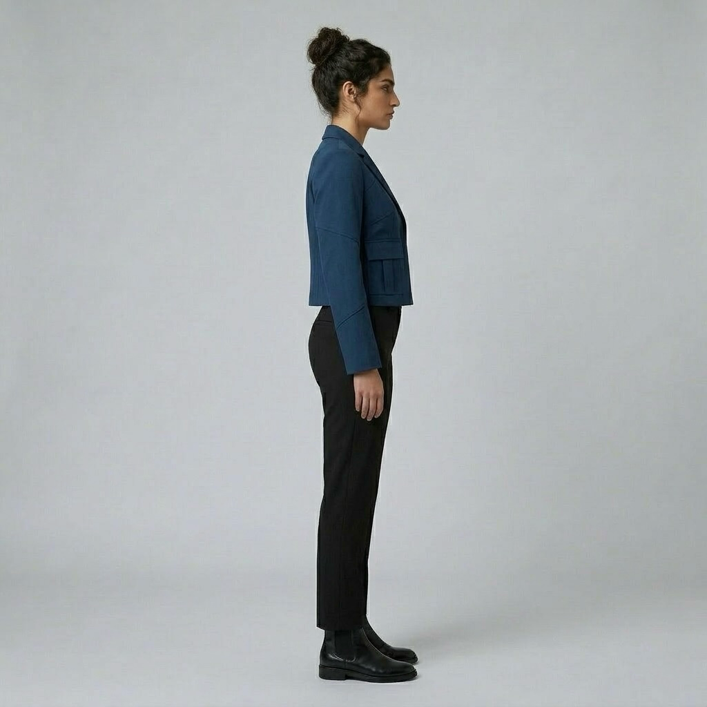 Women's Utility Cropped Blazer