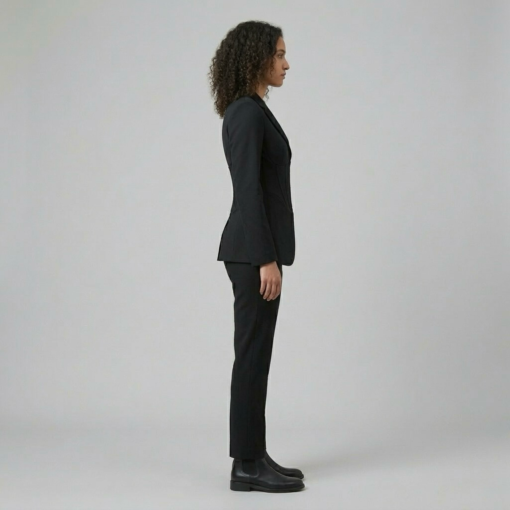 Women's Corset-Panel Blazer