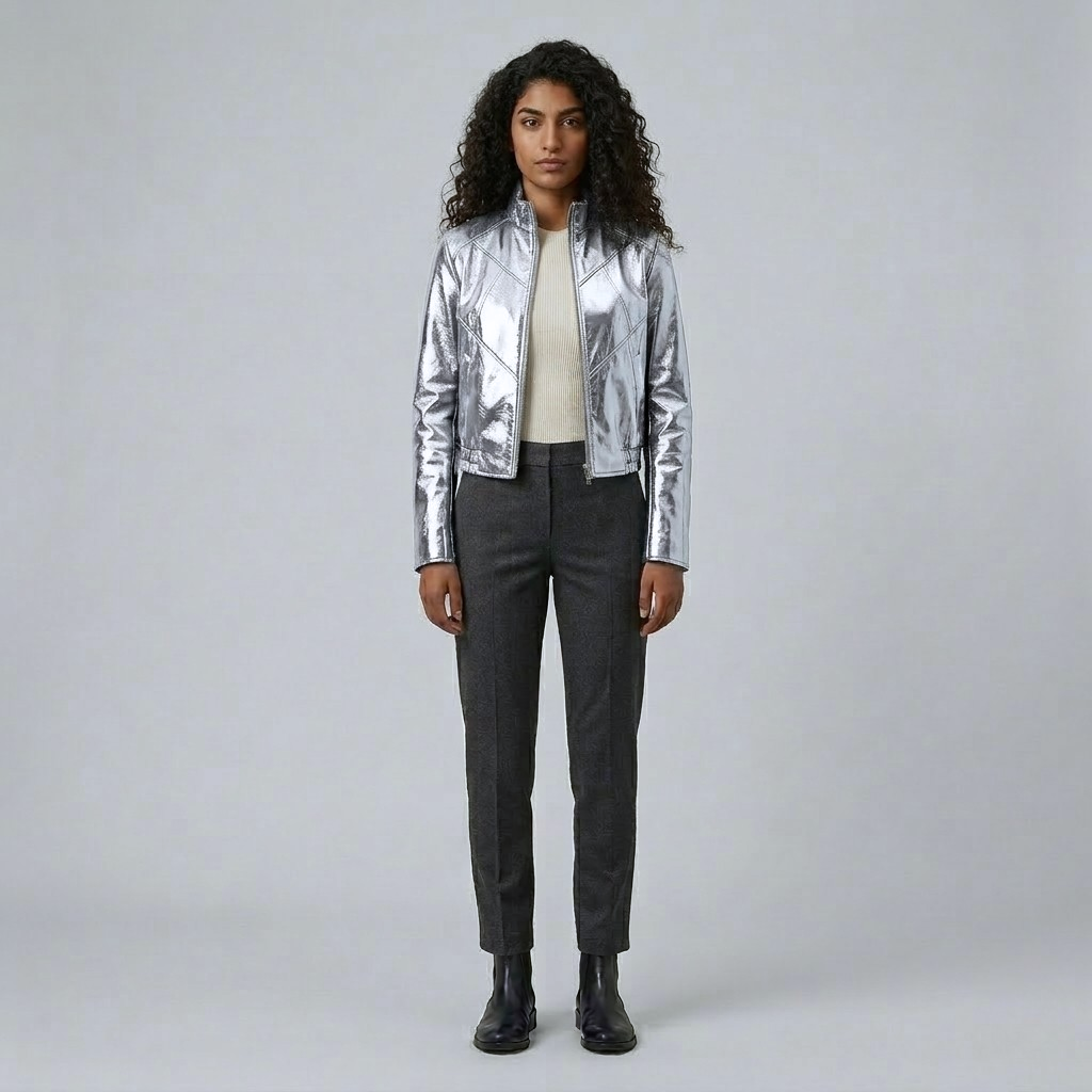 Women's Metallic Statement Jacket