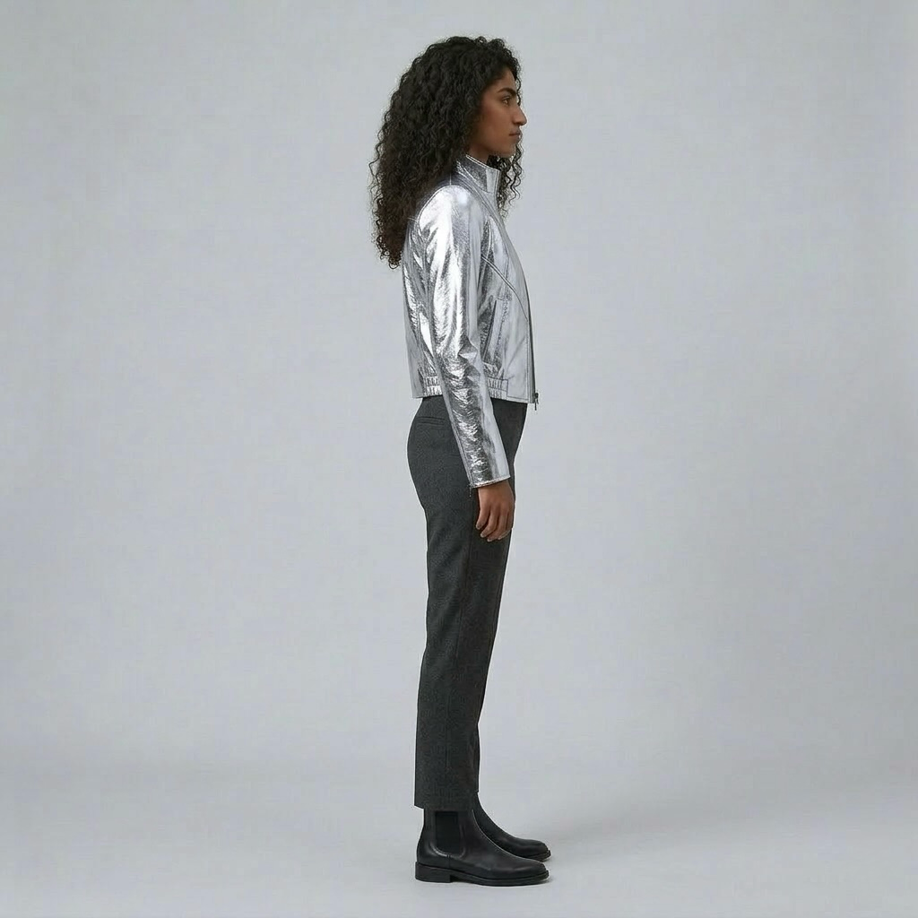 Women's Metallic Statement Jacket