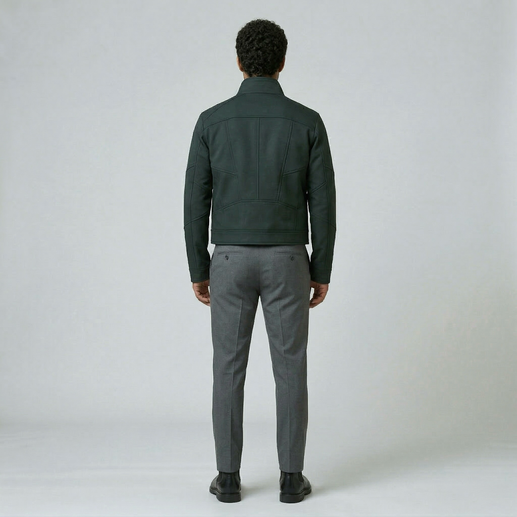 Men's Paneled Zip Jacket