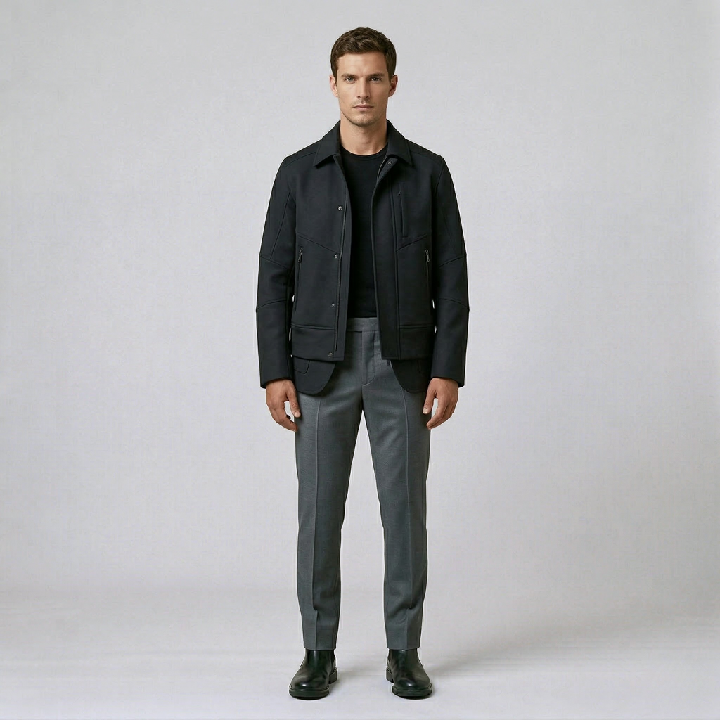 Men's Clean Utility Jacket
