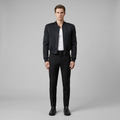 Men's Curved Panel Bomber Jacket