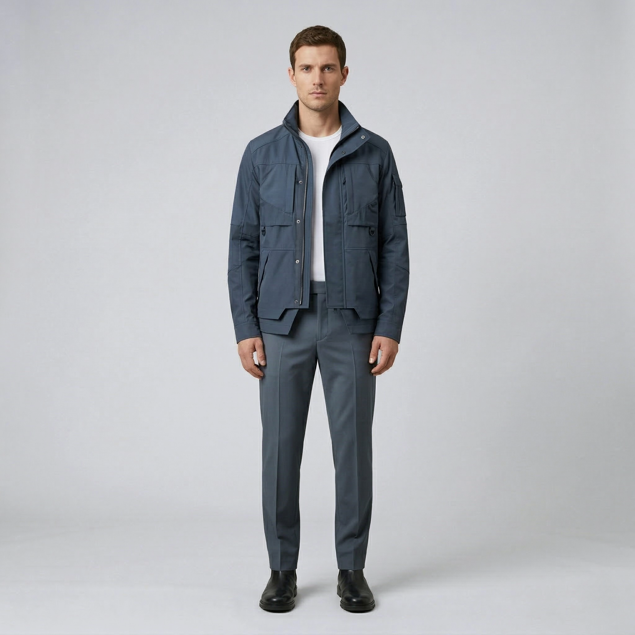 Men's Zip-Up Field Jacket