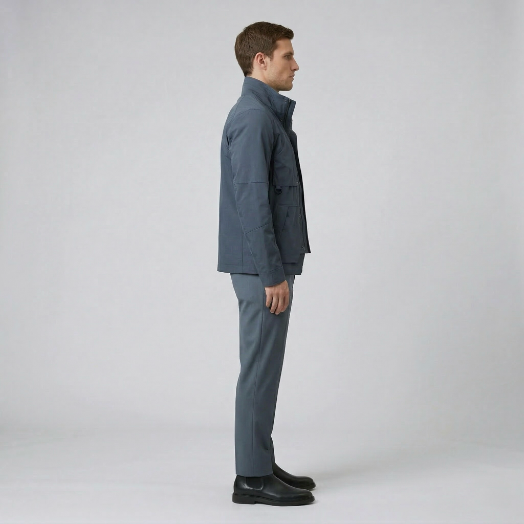 Men's Zip-Up Field Jacket