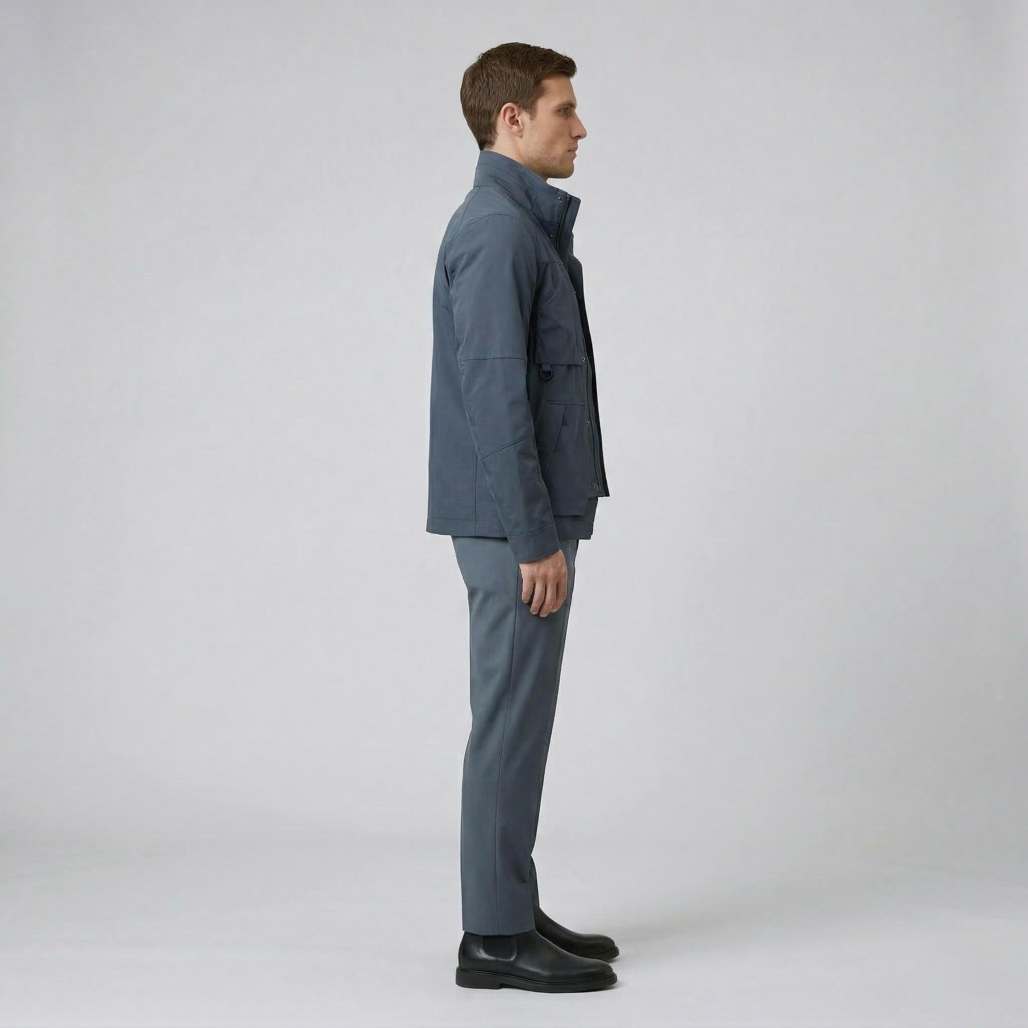 Men's Zip-Up Field Jacket